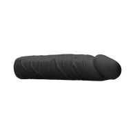 Realistic 7 inch Penis Extender Sleeve Black