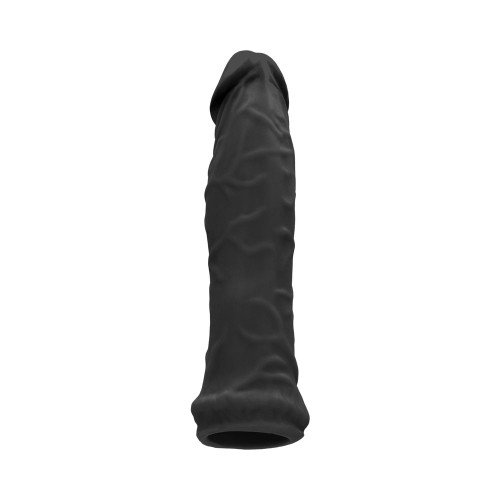 Suela de Extensión de Pene RealRock Skin 6 in. Negra