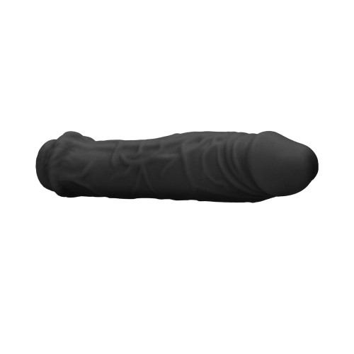 Suela de Extensión de Pene RealRock Skin 6 in. Negra