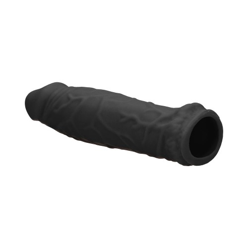 Suela de Extensión de Pene RealRock Skin 6 in. Negra