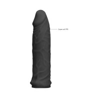 Suela de Extensión de Pene RealRock Skin 6 in. Negra