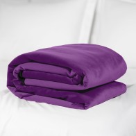 Liberator Fascinator Travel Throw in Purple