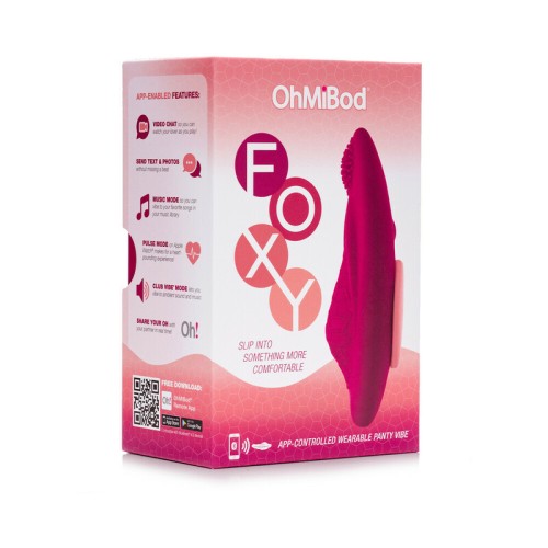 OhMiBod Foxy Bluetooth Wearable Vibrator