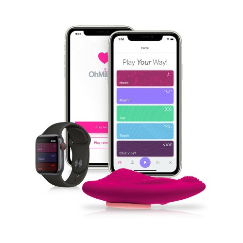 OhMiBod Foxy Bluetooth Wearable Vibrator