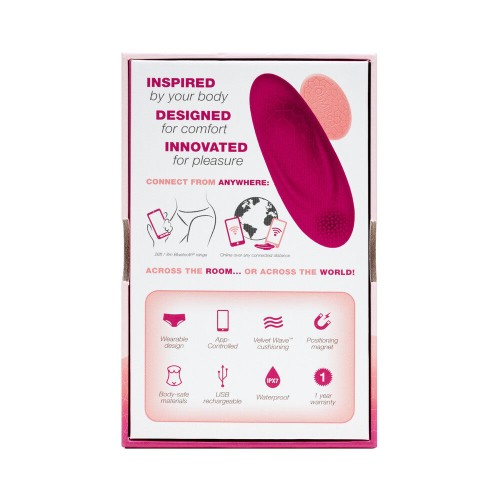 Vibrador de Panty OhMiBod Foxy Controlado por App