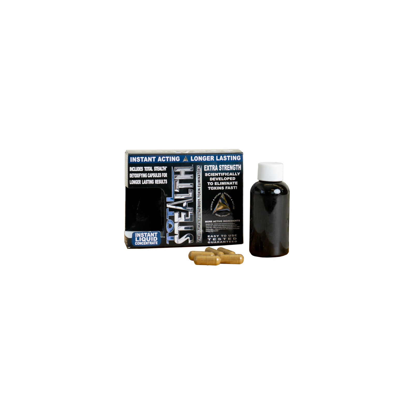 Total Stealth Detox Concentrate Kit with Capsules