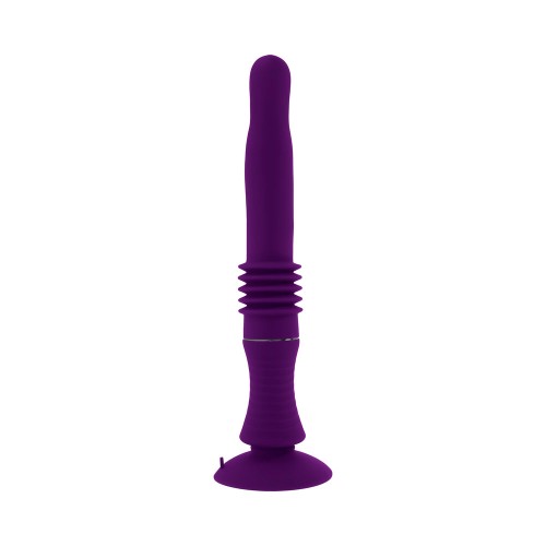 Playboy Hoppy Ending Rechargeable Silicone Thrusting Rabbit Vibrator