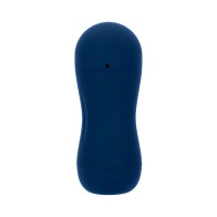 Playboy Gusto Rechargeable Sucking Vibrating Stroker Navy