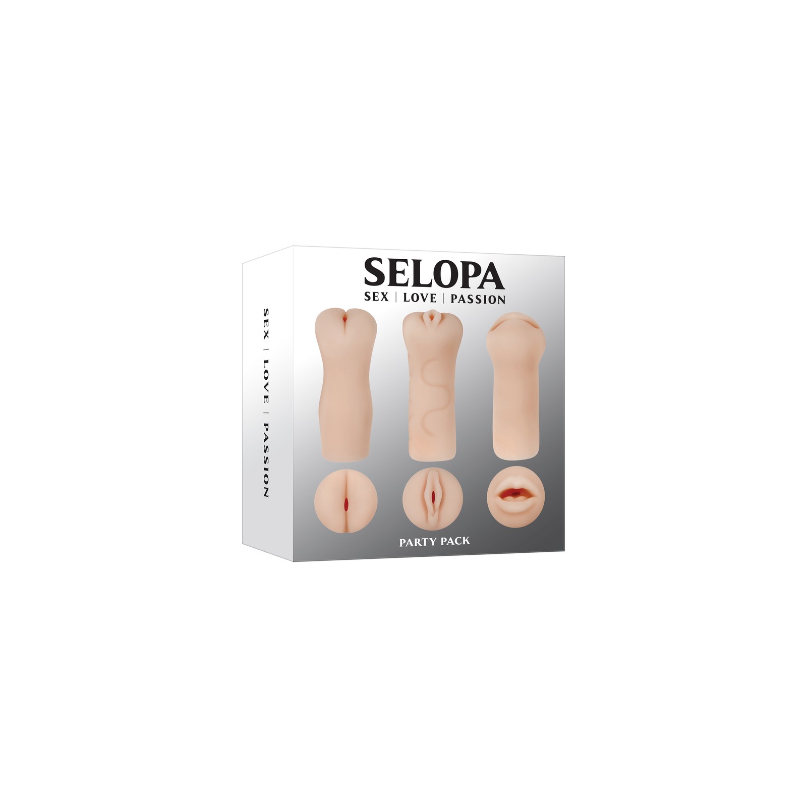 Selopa 3-Piece Stroker Pack