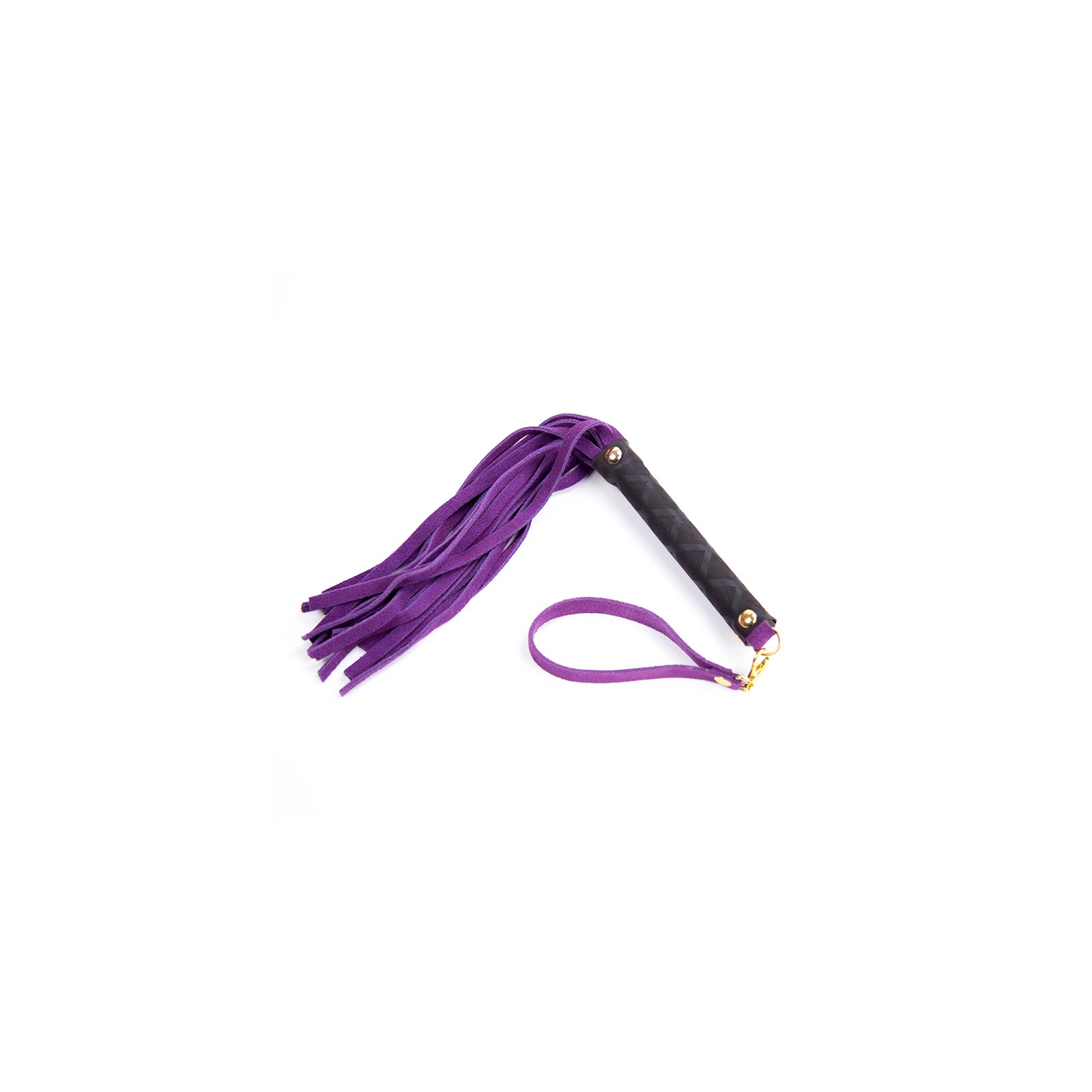 Mini Flogger de Cuero Ple'sur Morado