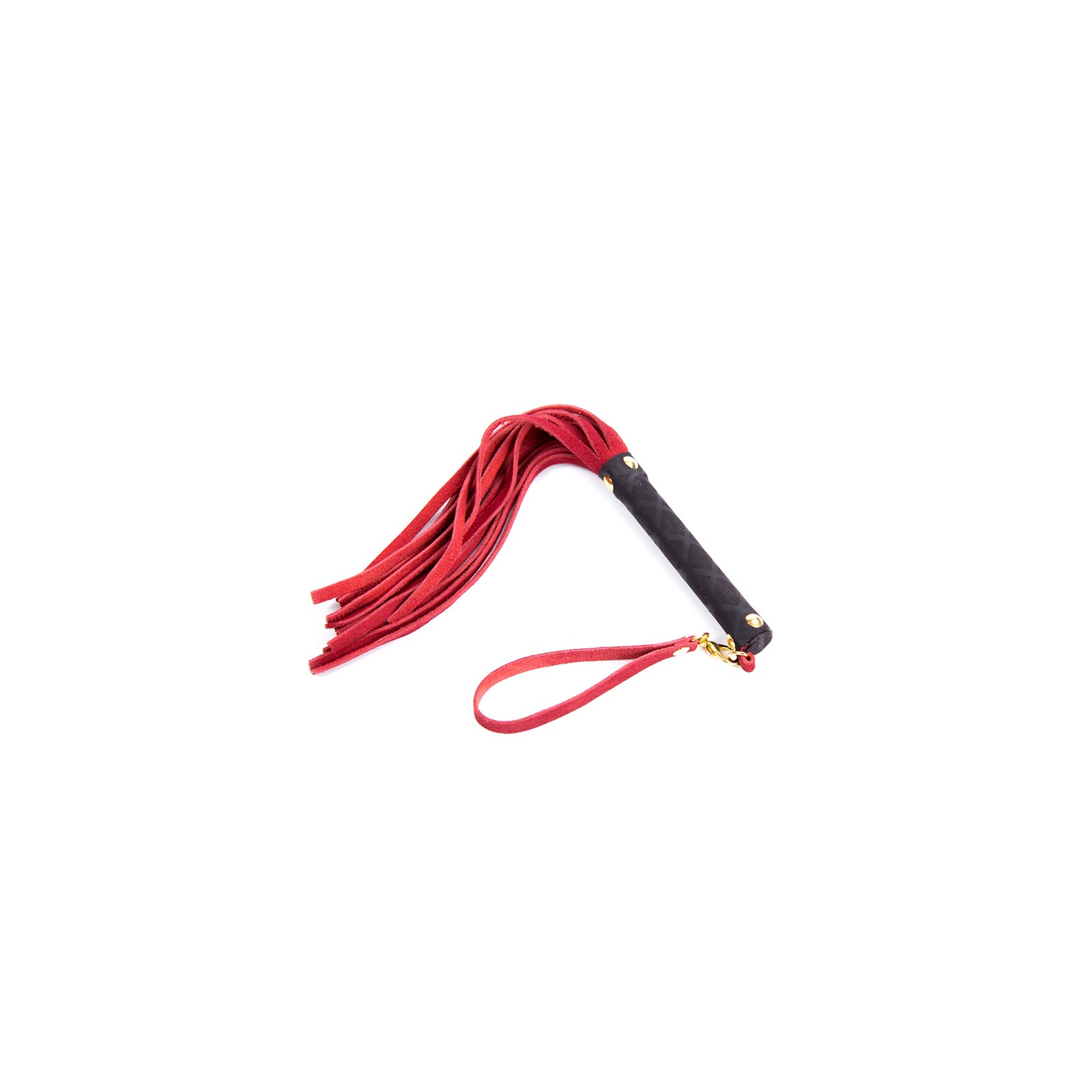 Ple'sur Mini Leather Flogger Red