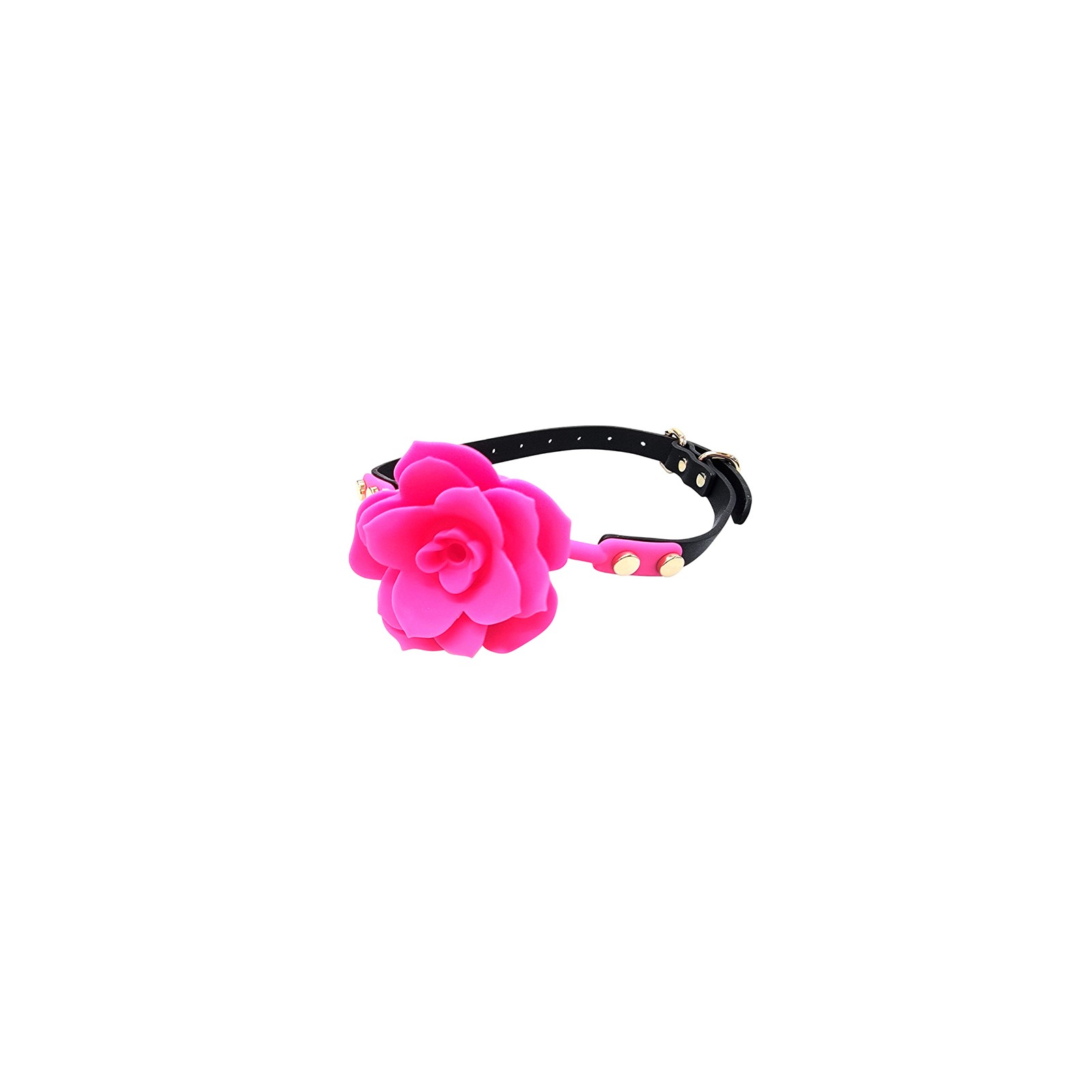 Ple'sur Flower Ball Gag Breathable Silicone Pink