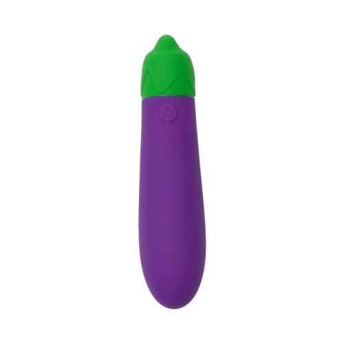 Eggplant Emojibator USB Vibrator Fun for Adults