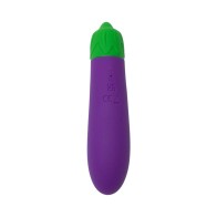 Eggplant Emojibator USB Vibrator Fun for Adults