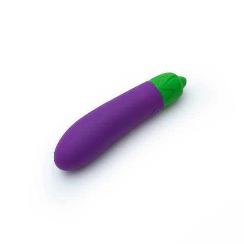 Eggplant Emojibator USB Vibrator Fun for Adults