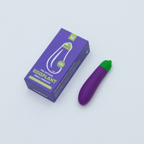 Eggplant Emojibator USB Vibrator Fun for Adults