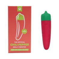 Emojibator Chile Picante Vibrador USB