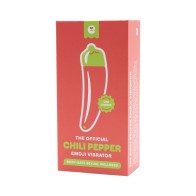 Emojibator Chile Picante Vibrador USB