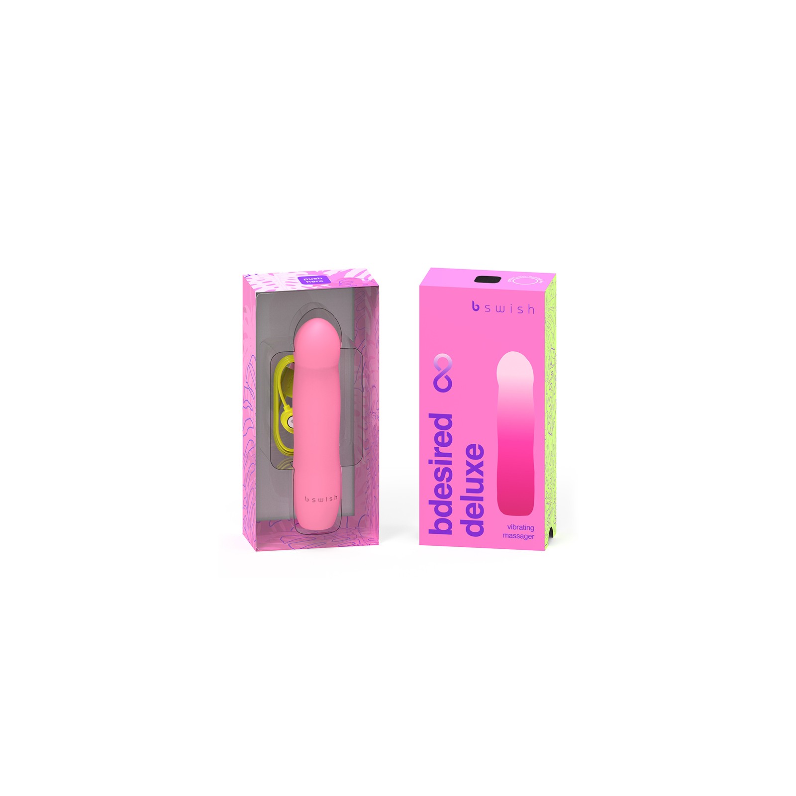 B Swish Bdesired Infinite Deluxe Vibrator Pink