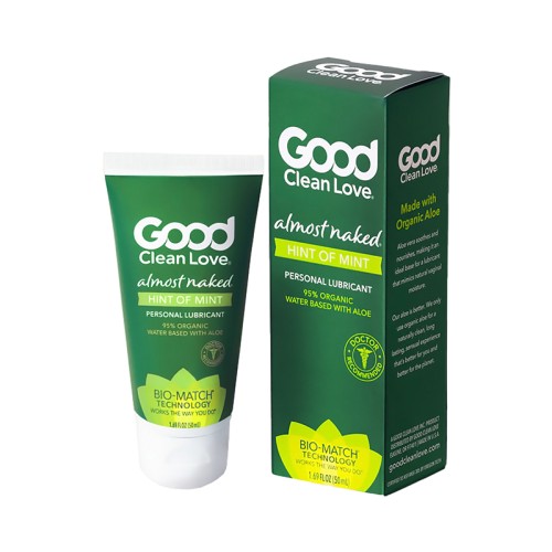 Good Clean Love Almost Naked Hint of Mint Lubricant