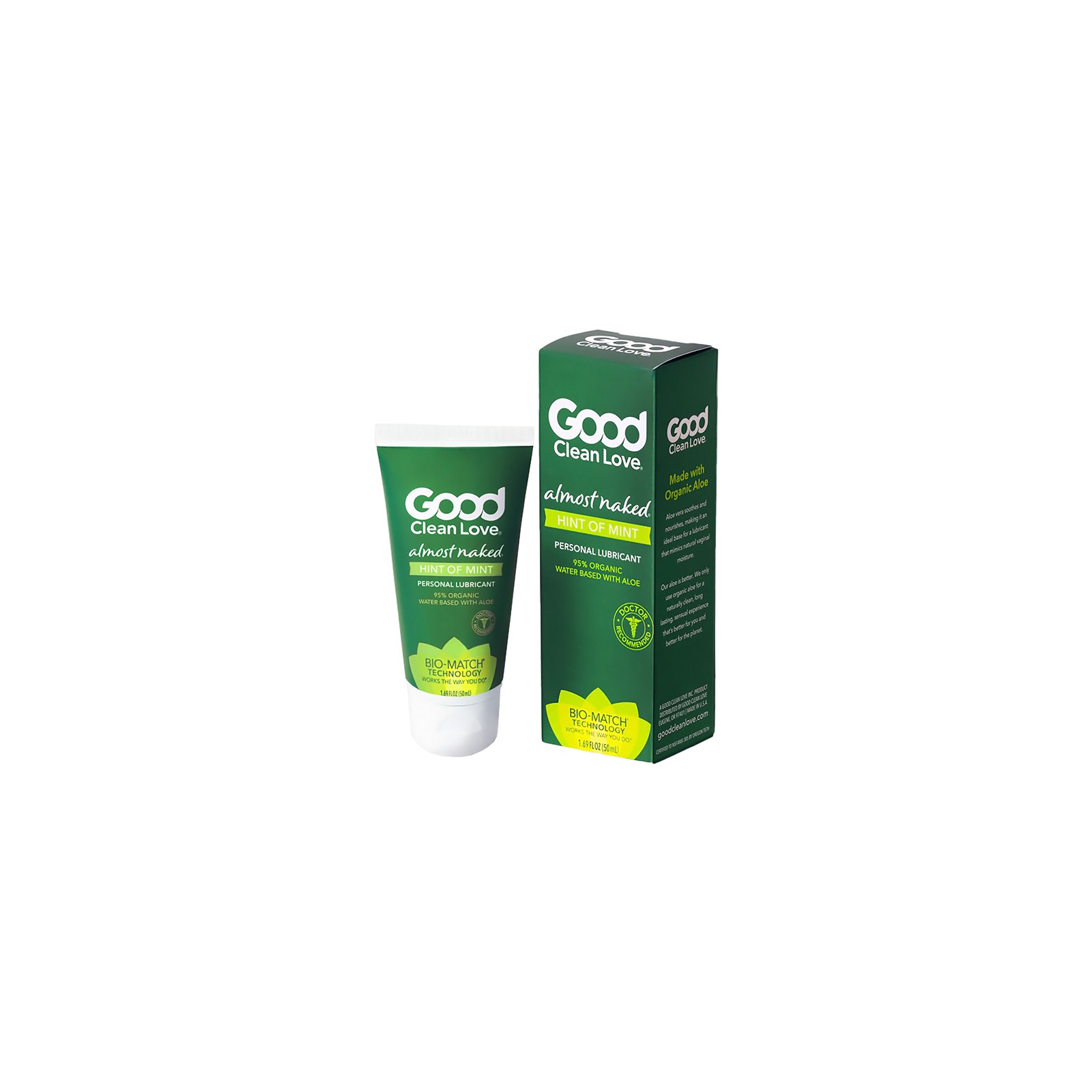 Good Clean Love Almost Naked Hint of Mint Lubricant