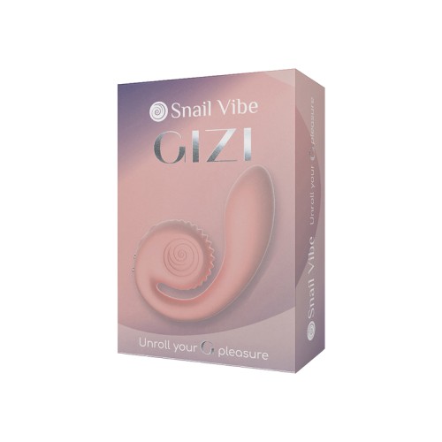 Snail Vibe Gizi - Peachy Pink G-Spot Vibrator