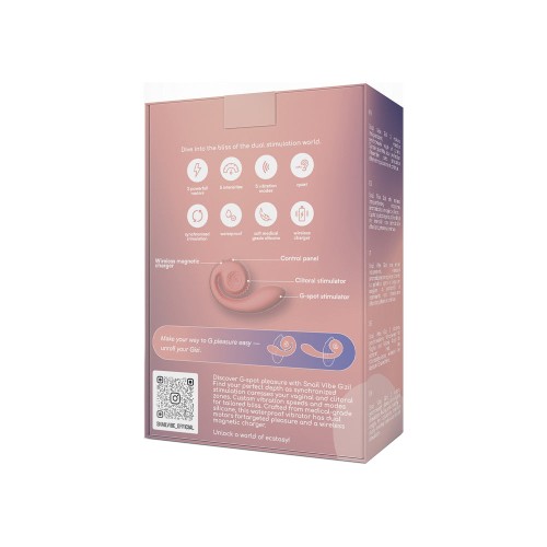 Snail Vibe Gizi - Peachy Pink G-Spot Vibrator