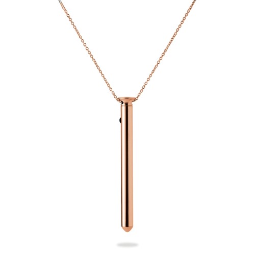 Crave Vesper 2 Vibrator Necklace Rose Gold