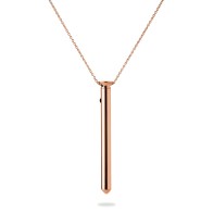 Crave Vesper 2 Vibrator Necklace Rose Gold