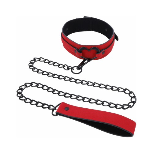 Sportsheets Sex & Mischief Amor Collar & Leash for Intimate Play