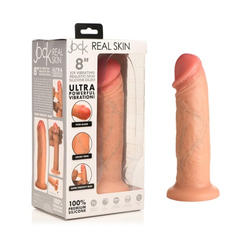 Dildo Vibrante de Piel Real Jock - Placer Realista