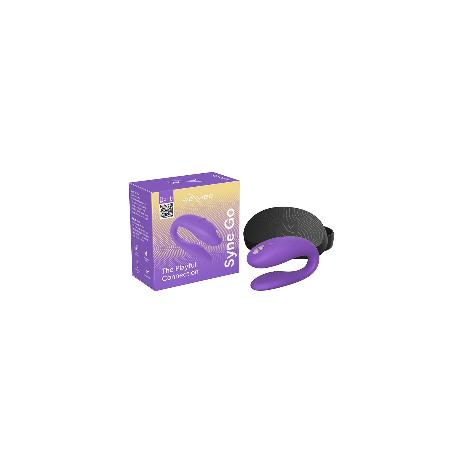 Vibrador para Parejas We-Vibe Sync Go Resistente al Agua