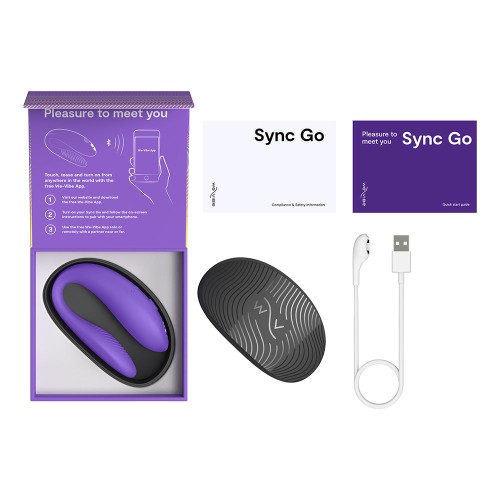 Vibrador para Parejas We-Vibe Sync Go Resistente al Agua