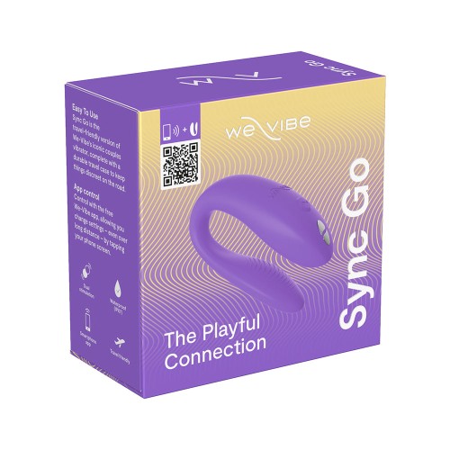 Vibrador para Parejas We-Vibe Sync Go Resistente al Agua