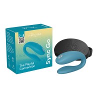 We-Vibe Sync Go Vibrator for Couples - Turquoise