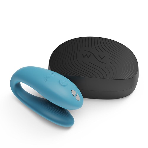 We-Vibe Sync Go Vibrator for Couples - Turquoise