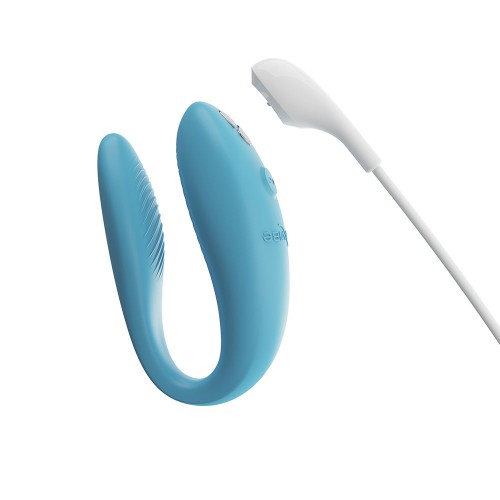 We-Vibe Sync Go Vibrator for Couples - Turquoise