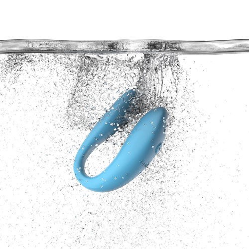 We-Vibe Sync Go Vibrator for Couples - Turquoise