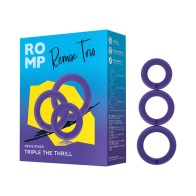 ROMP Remix Trio - Versatile Cock Rings for Enhanced Pleasure