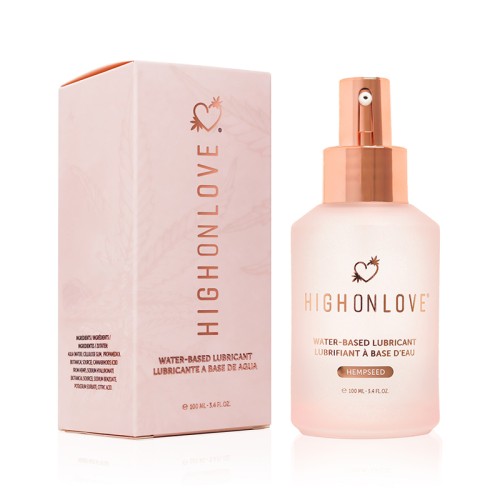 Lubricante a Base de Agua Semilla de Cáñamo HighOnLove