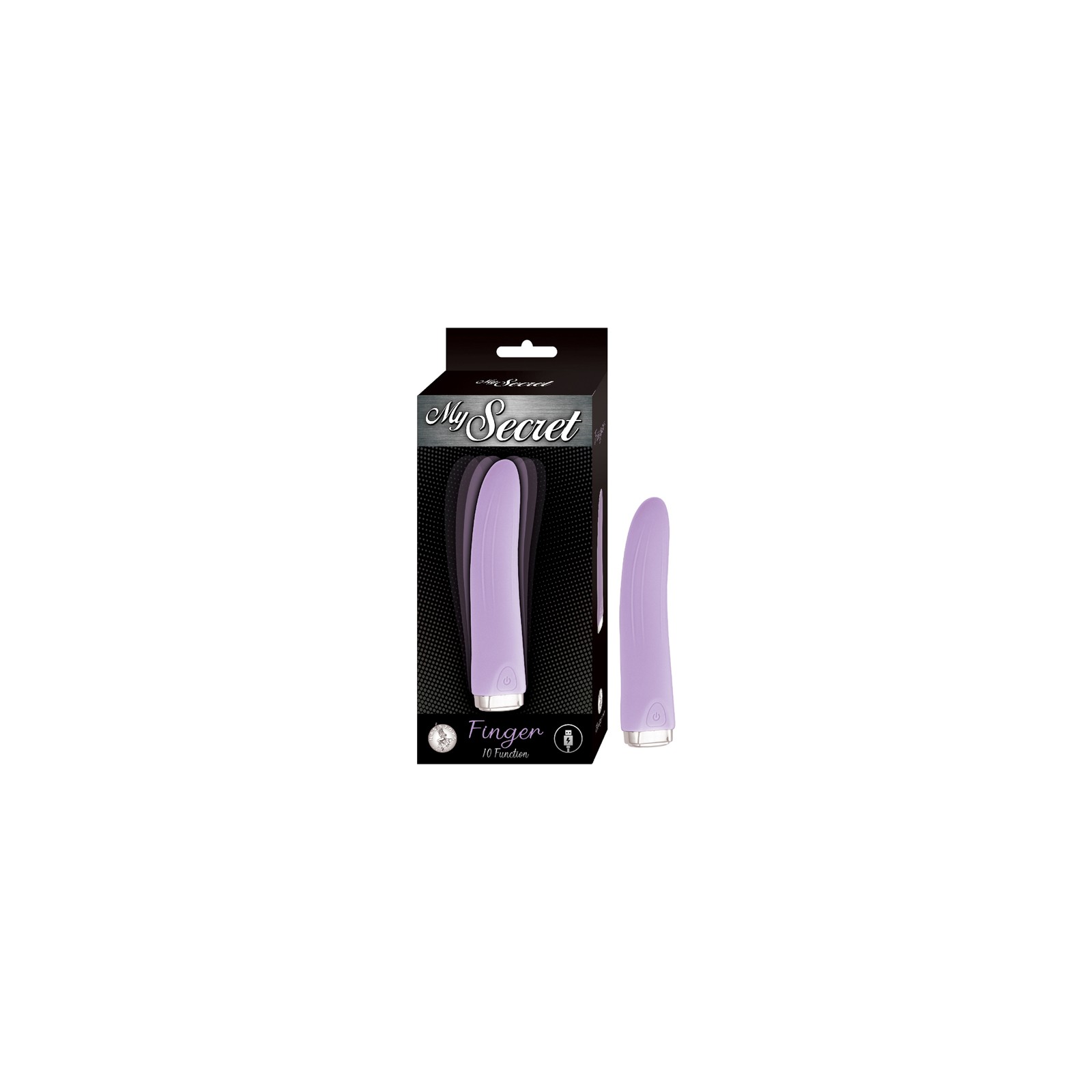 My Secret Finger Bullet Vibrator Purple