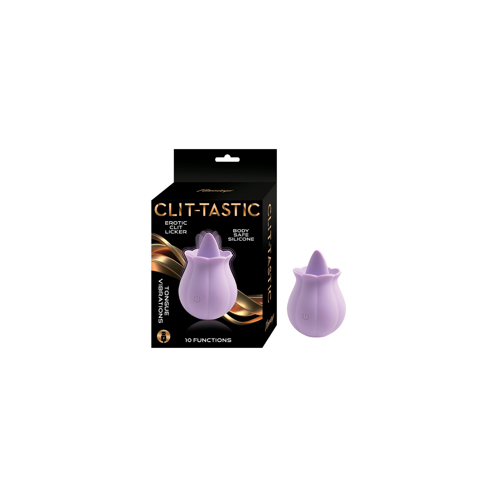 Clit-Tastic Erotic Clit Licker Lavender