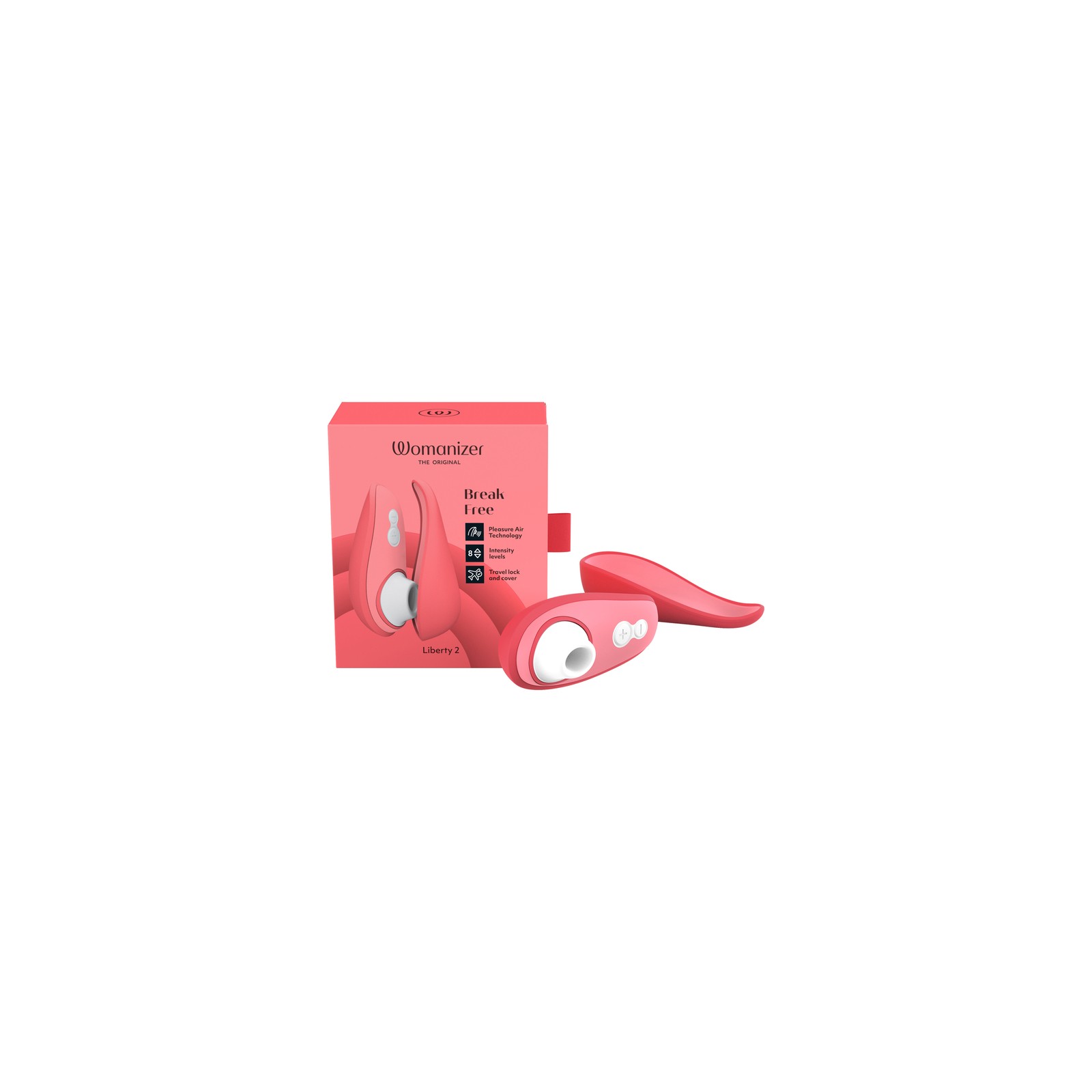 Womanizer Liberty 2 Rosa Vibrante - Placer para Viajar