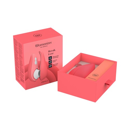 Womanizer Liberty 2 Rosa Vibrante - Placer para Viajar