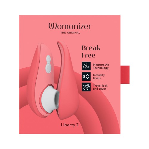 Womanizer Liberty 2 Vibrant Rose - Travel Pleasure