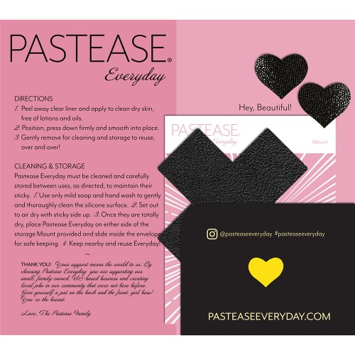 Pastease Reusable Vegan Suede Pasties - Everyday Comfort