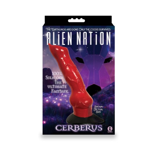 AlienNation Cerberus Dildo de Silicona de 8 in.