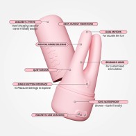 VUSH Swish Dual Tip Vibrator - Explore Pleasure