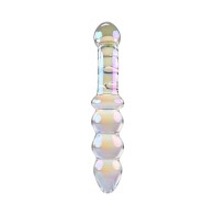 Dildo de Cristal Doble Playboy Jewels - Placer Lujoso