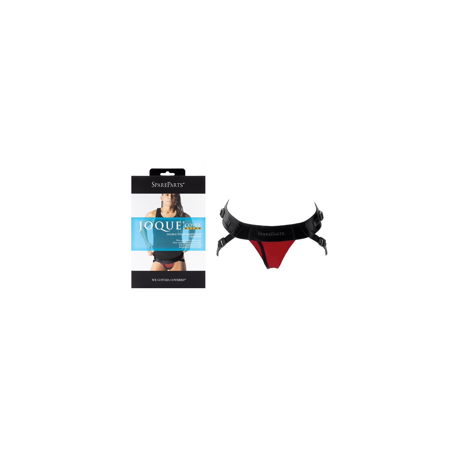 SpareParts Joque Cover Red Underwear Harness